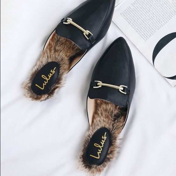 gucci fur slides dupe